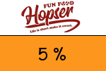 Hopser Funfood 5 Prozent Gutscheincode